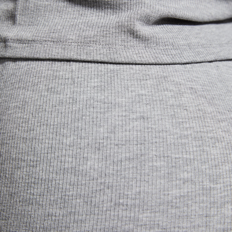 Everyday Crop (Light Heather Grey)