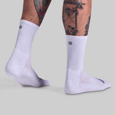 Performance Crew Sock (White)