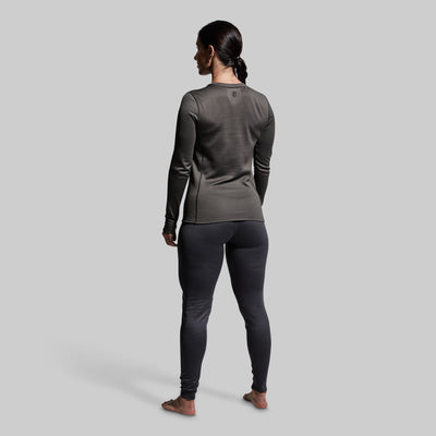 Women's Ridgeline Heavy Base Layer Bottom (Wolf Grey)