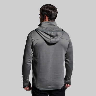 Men's Quiver Half Zip Hoodie (Wolf Grey)