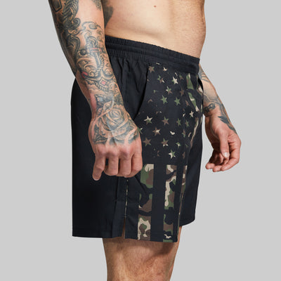 Training Short (Woodland Patriot)