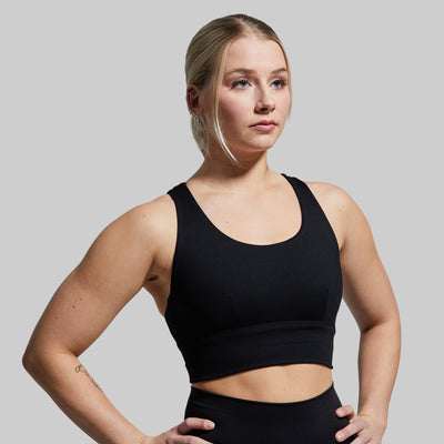 X-Factor Full Throttle Sports Bra (Black)