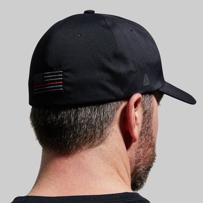 FlexFit Delta Hat (Thin Red Line)