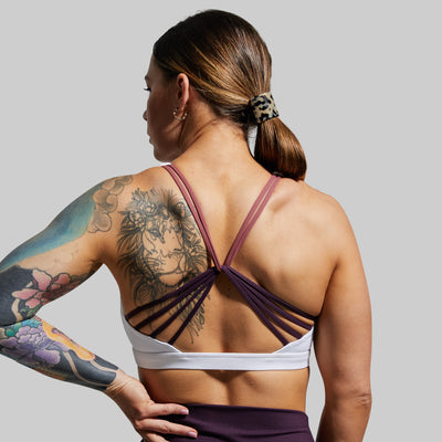 Vitality Sports Bra 2.0 (Brand Strength-White)