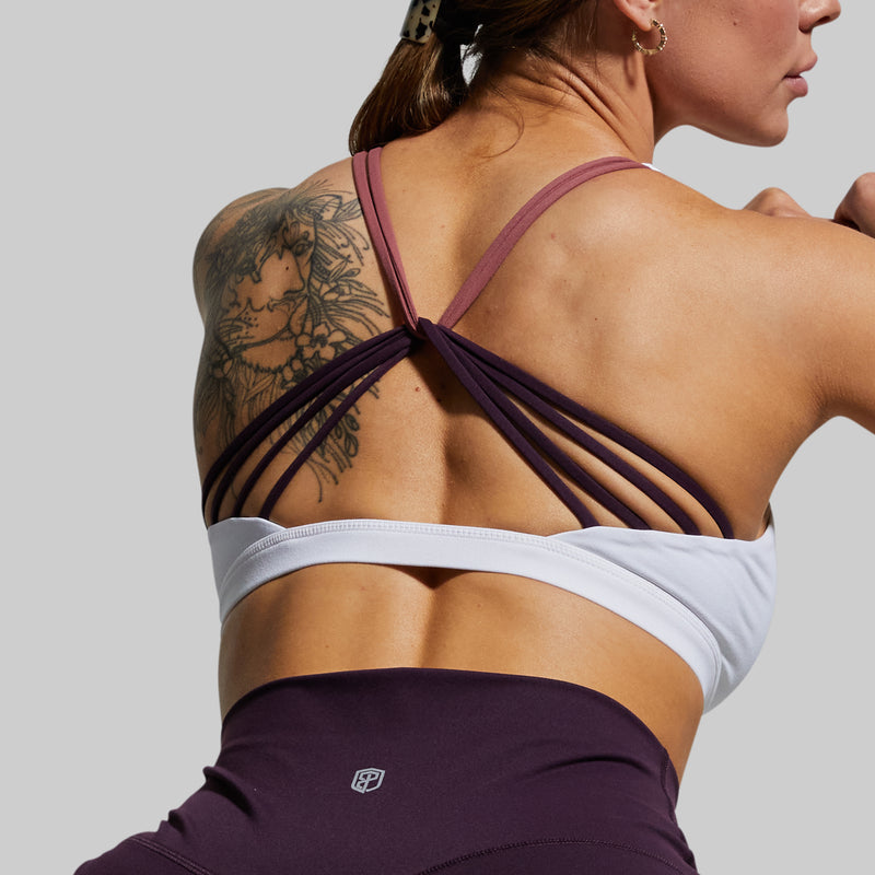 Vitality Sports Bra 2.0 (Brand Strength-White)