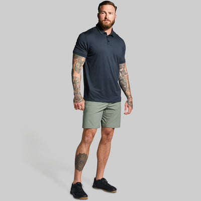 Athleisure Polo (Black)