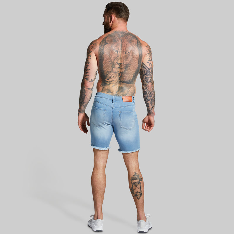 FLEX Stretchy Jort (Light Wash)