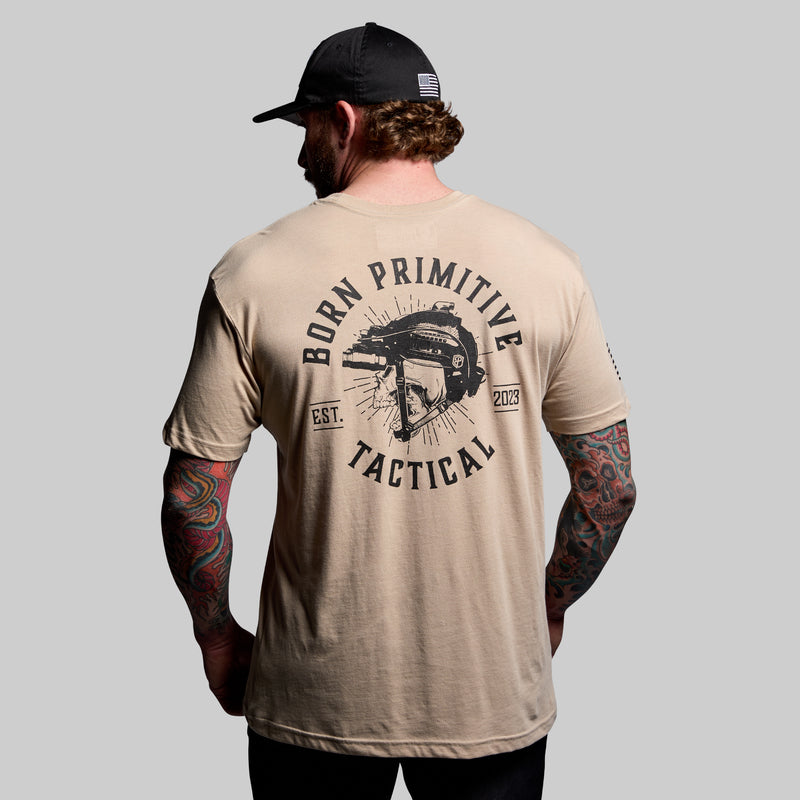 Tactical Skull Tee (Tan)