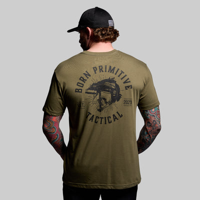 Tactical Skull Tee (Tactical Green)