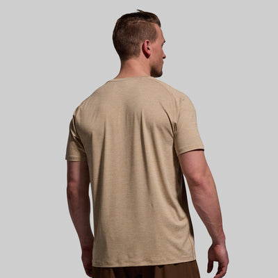 Training Tee (Heathered Beige)