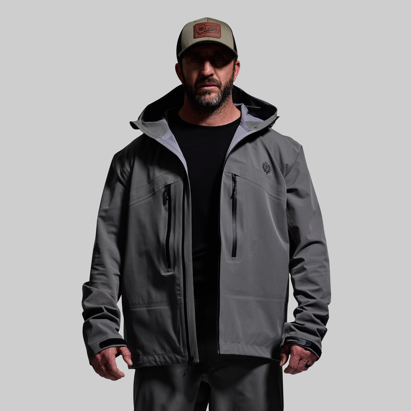 Mission FLEX Rain Jacket (Wolf Grey)