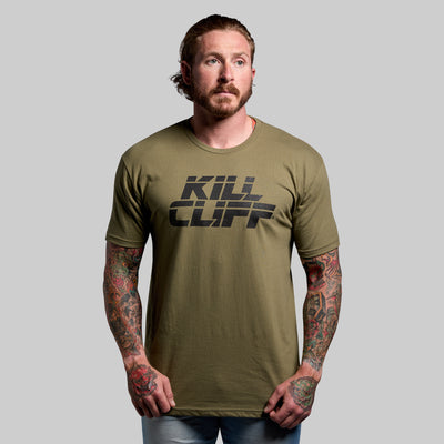 Kill Cliff Tee (Military Green-Stacked)