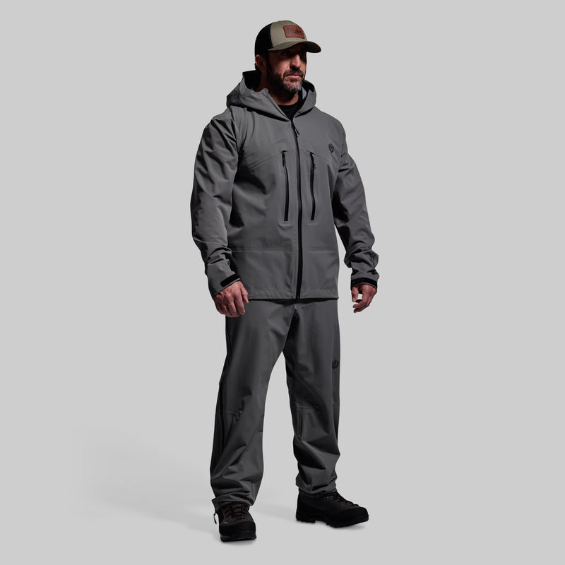 Mission FLEX Rain Jacket (Wolf Grey)