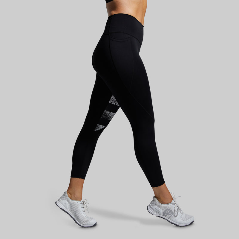 Synergy Legging w/ Pockets (Thin Red Line)