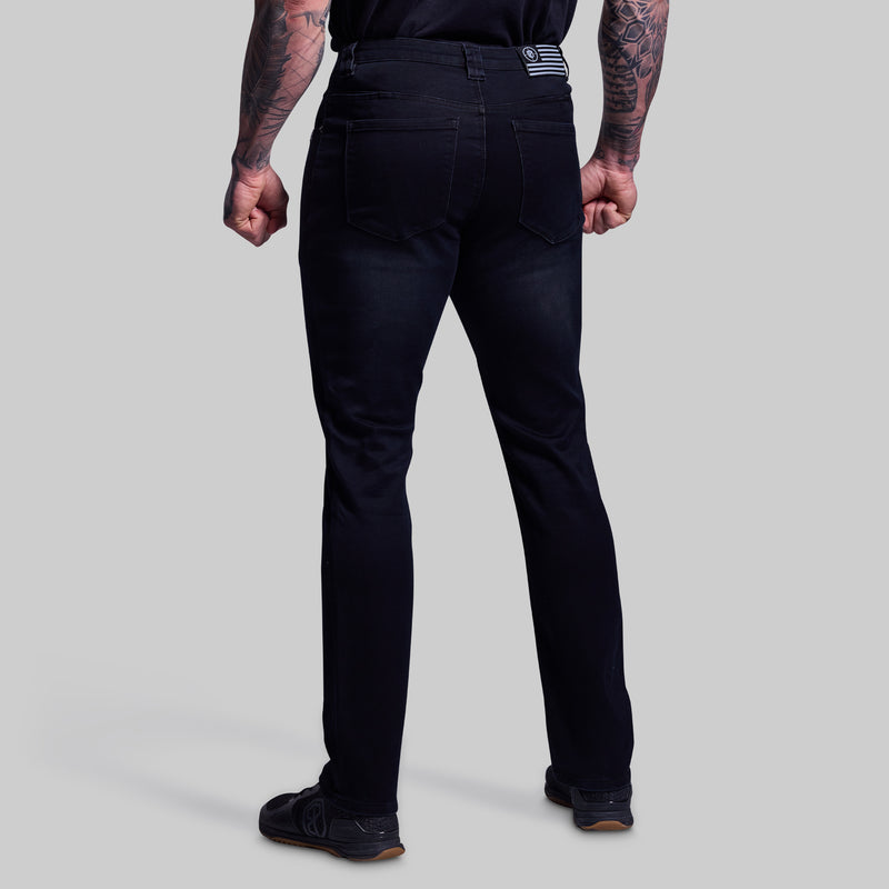 FLEX Recon Straight Leg Jean (Black)