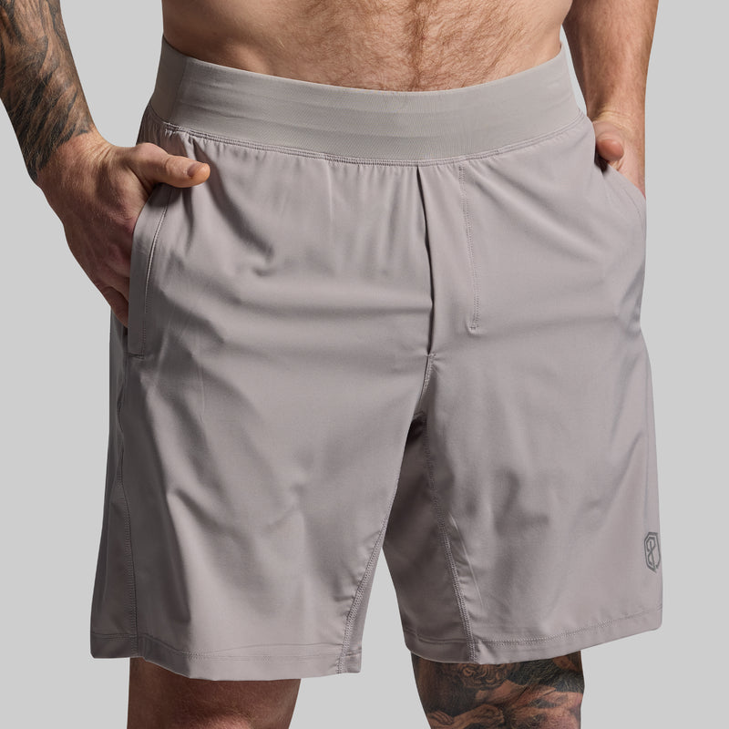 Versatile Short w/ Compression 9" (Stone)