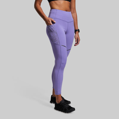 Women's Pace Running Tight (Periwinkle)