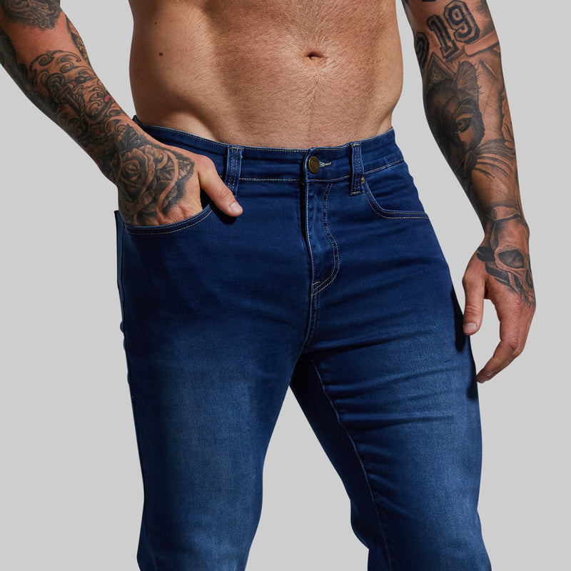 FLEX Stretchy Athletic Fit Jean (Dark Wash)