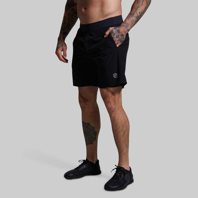 Versatile Short w/ Compression 9" (Black)