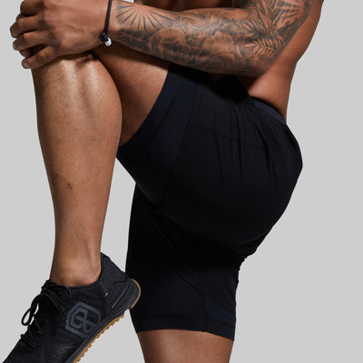 Versatile Short w/ Compression 5" (Black)