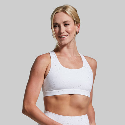 Your Essential Sports Bra (White Gold)