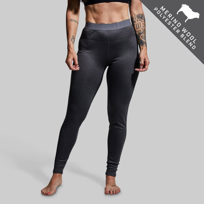 Women's Ridgeline Heavy Base Layer Bottom (Wolf Grey)