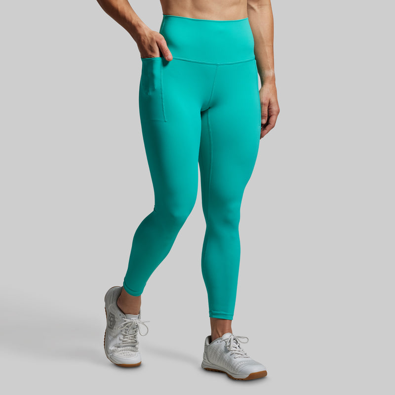 Your Go To 7/8 Legging w/ Pockets 2.0 (Pool)