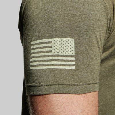 Outdoor Brand Tee (Tactical Green)