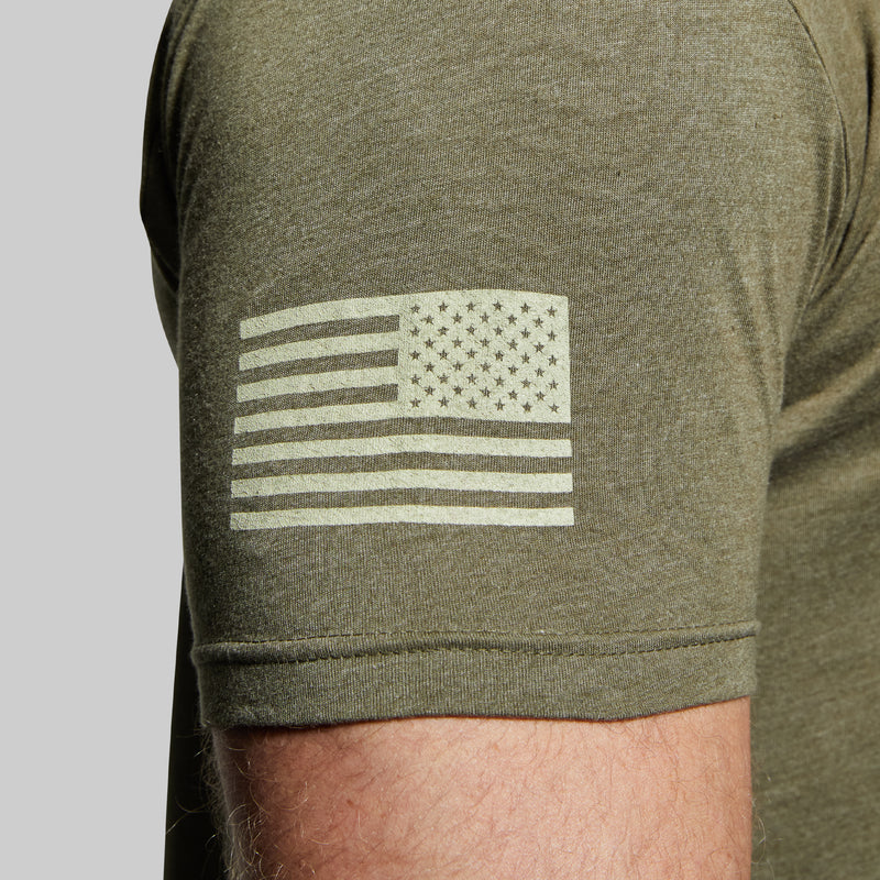 Outdoor Brand T-Shirt (Tactical Green)