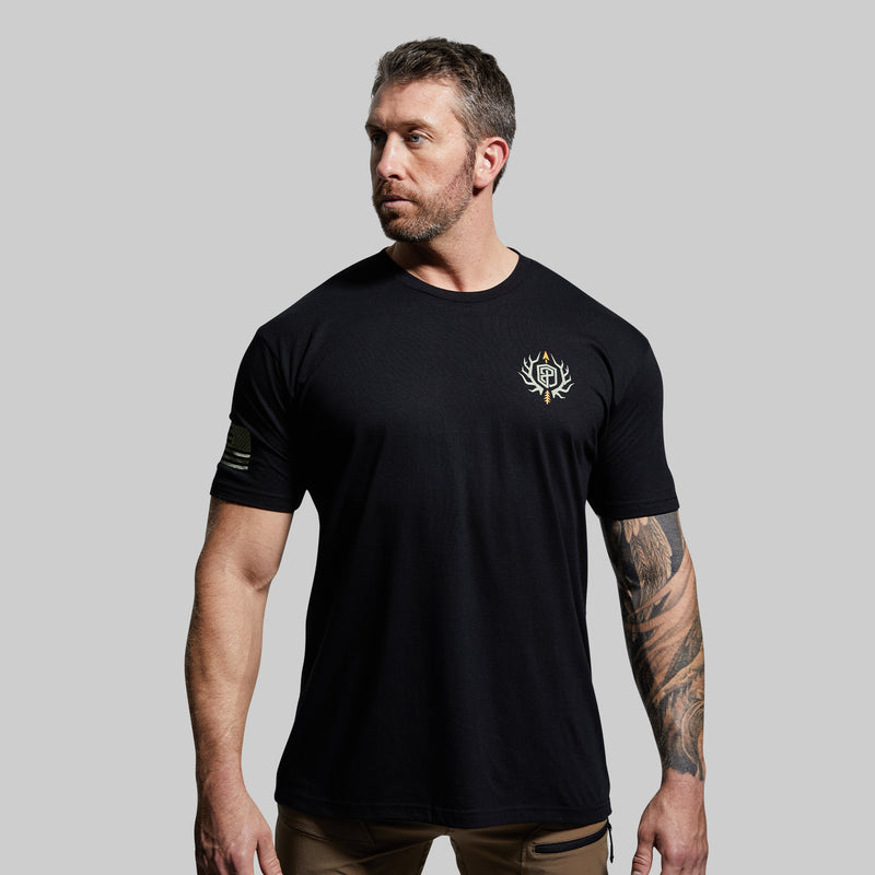 Outdoor Emblem T-Shirt (Black)