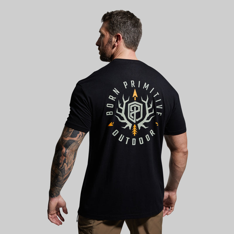 Outdoor Emblem T-Shirt (Black)
