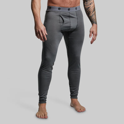 Men's Ridgeline Base Layer Bottom (Wolf Grey)