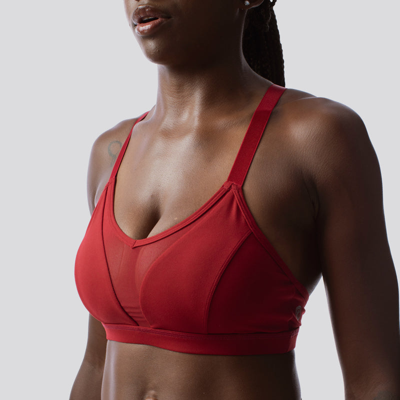 Luna Sports Bra (AScudds-Wine)