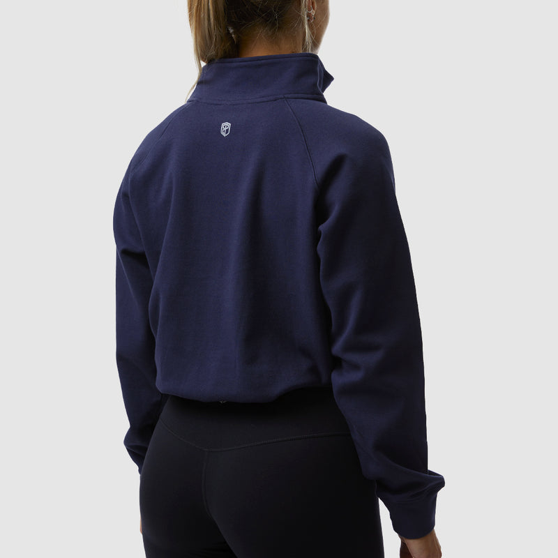 Free Spirit Cropped Sweatshirt (Midnight)