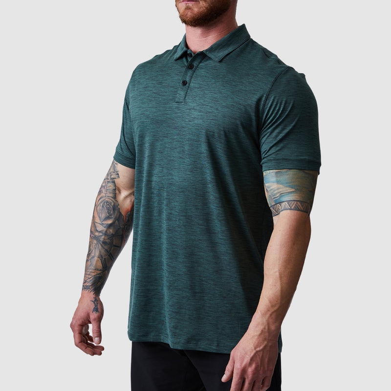 Athleisure Polo (Evergreen)