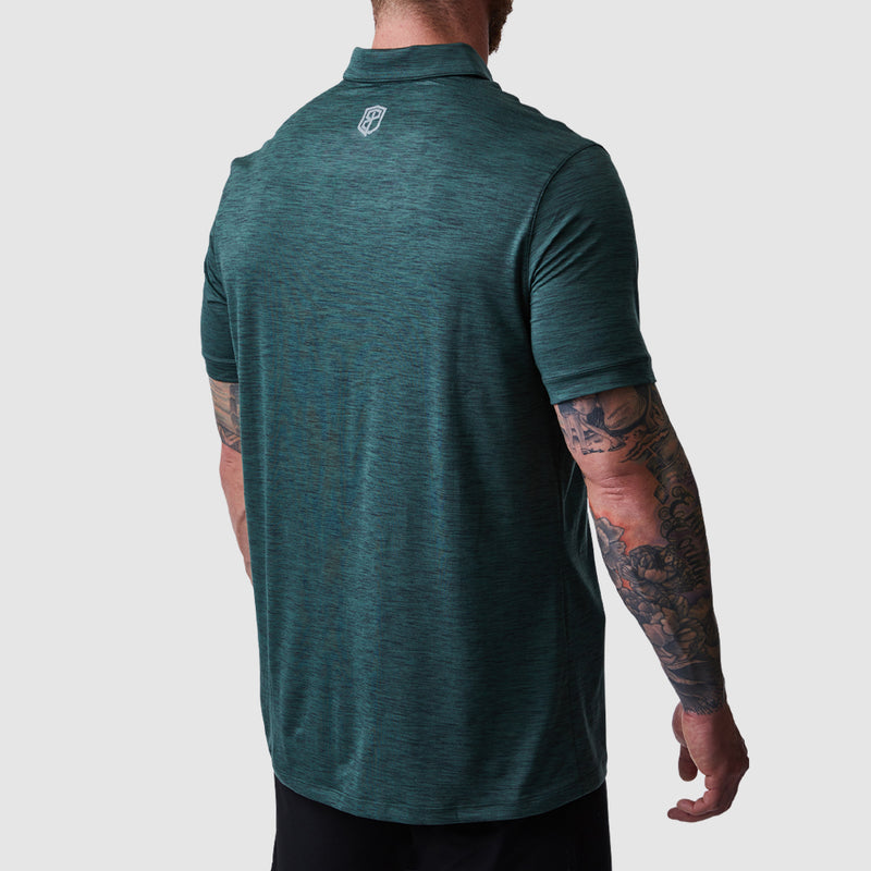 Athleisure Polo (Evergreen)